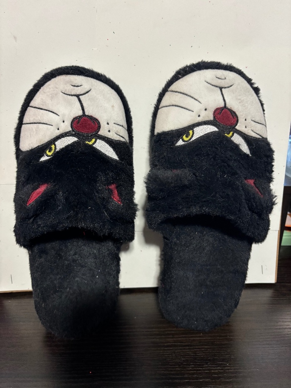 Lucifer the Disney cat slippers